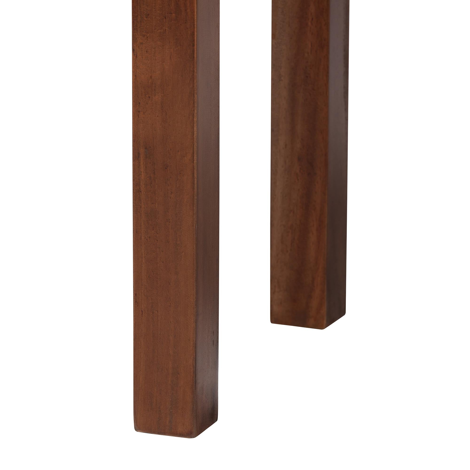 Bali & Pari Alannis Mahogany Wood Console Table