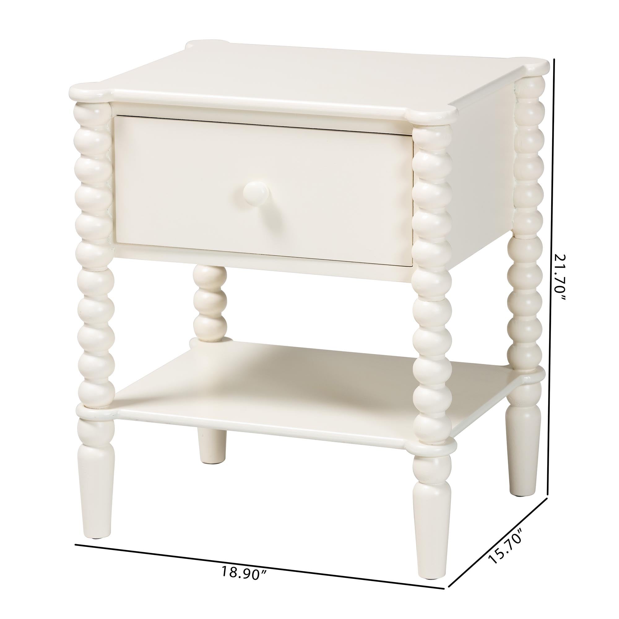 Rimona 1-Drawer End Table
