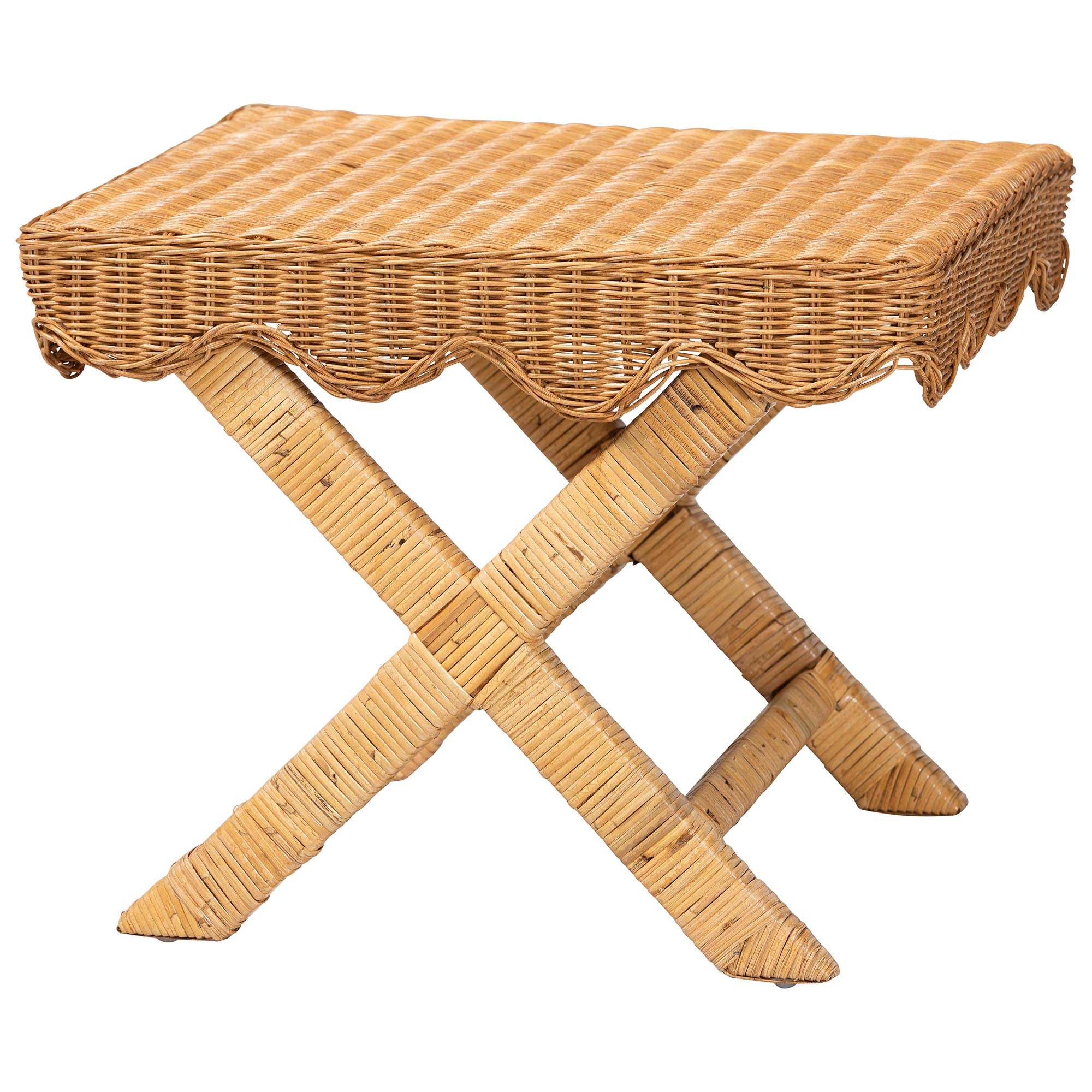 Bali & Pari Modesta Rattan Accent Bench