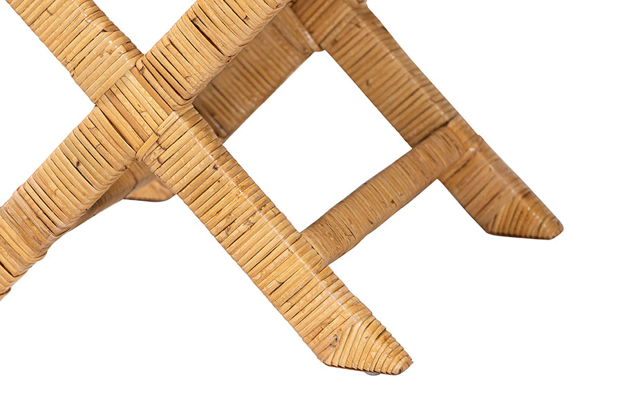 Bali & Pari Modesta Rattan Accent Bench