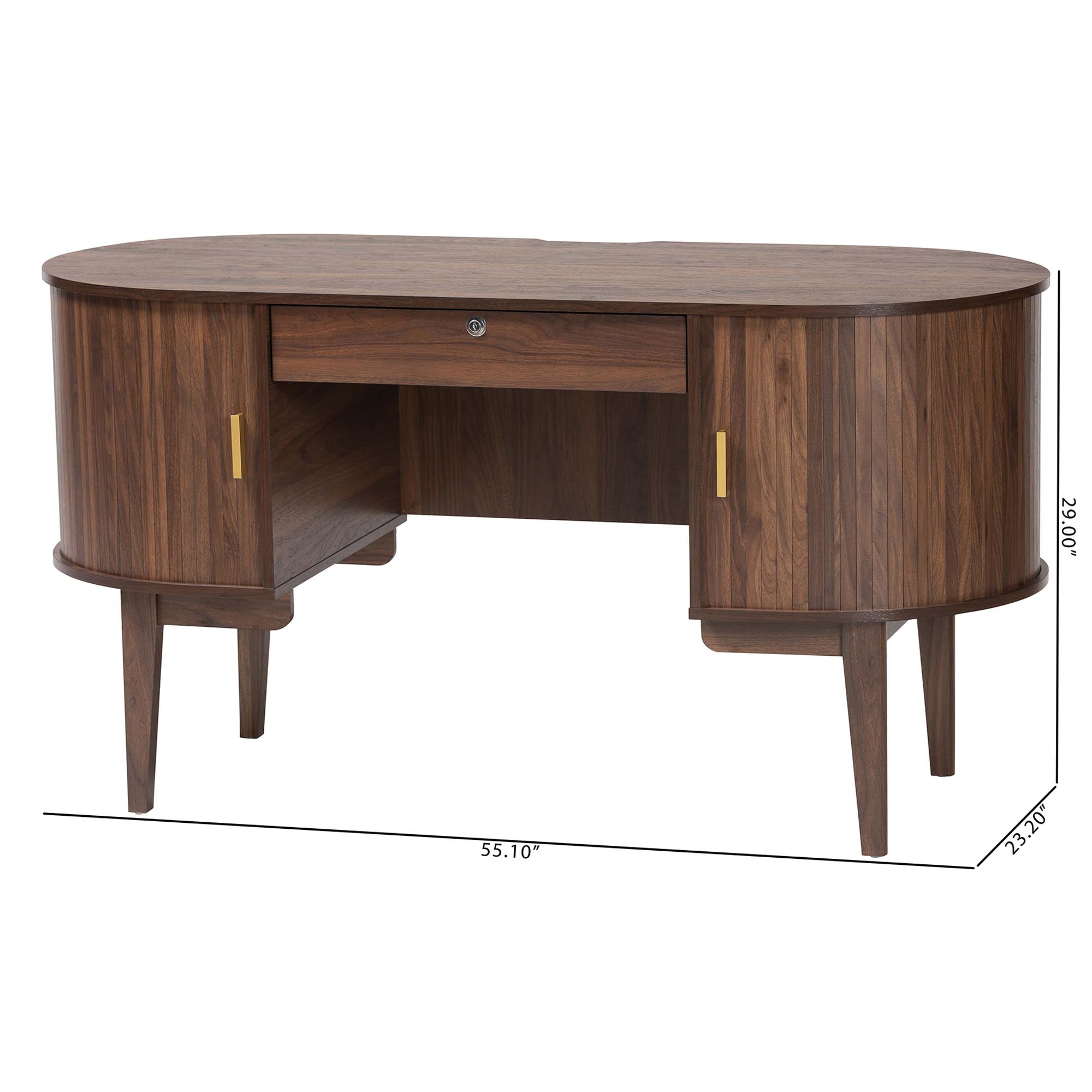 HaYes Wood Writing Desk