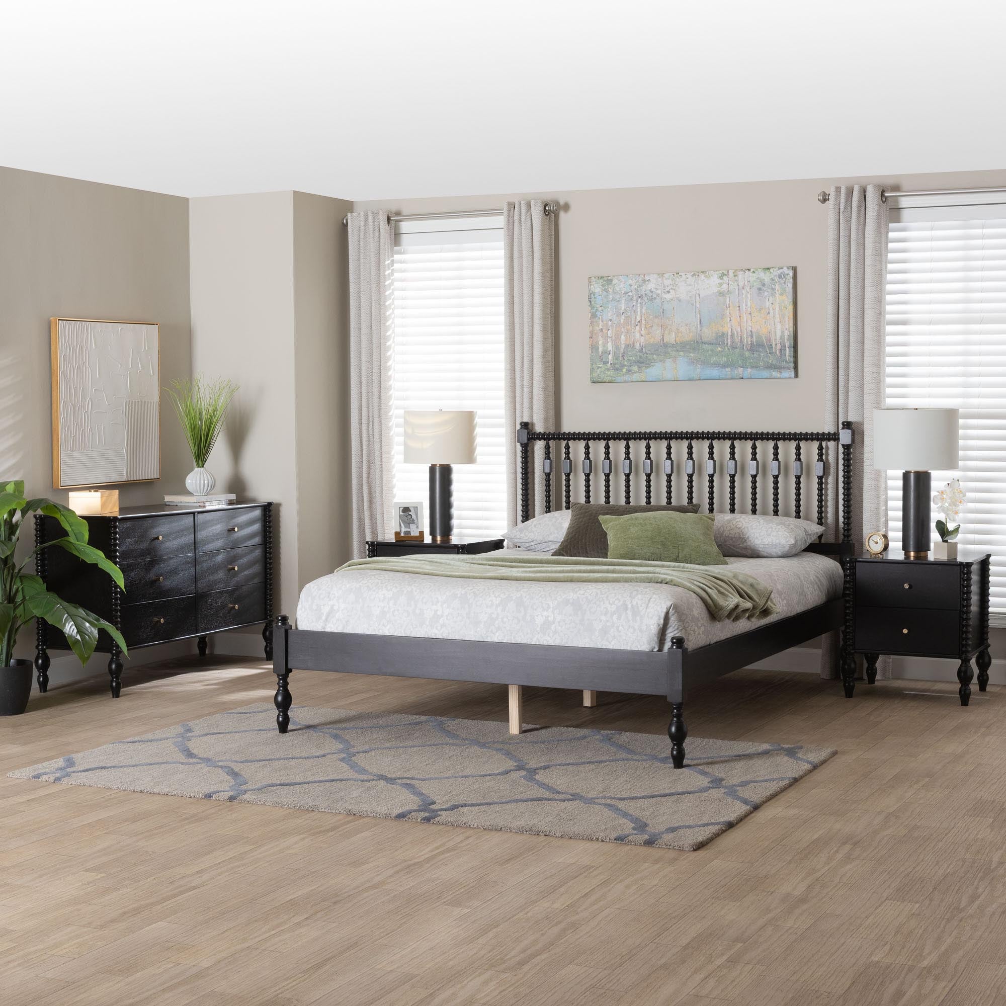 Callison Spindle 4-Piece Bedroom Set