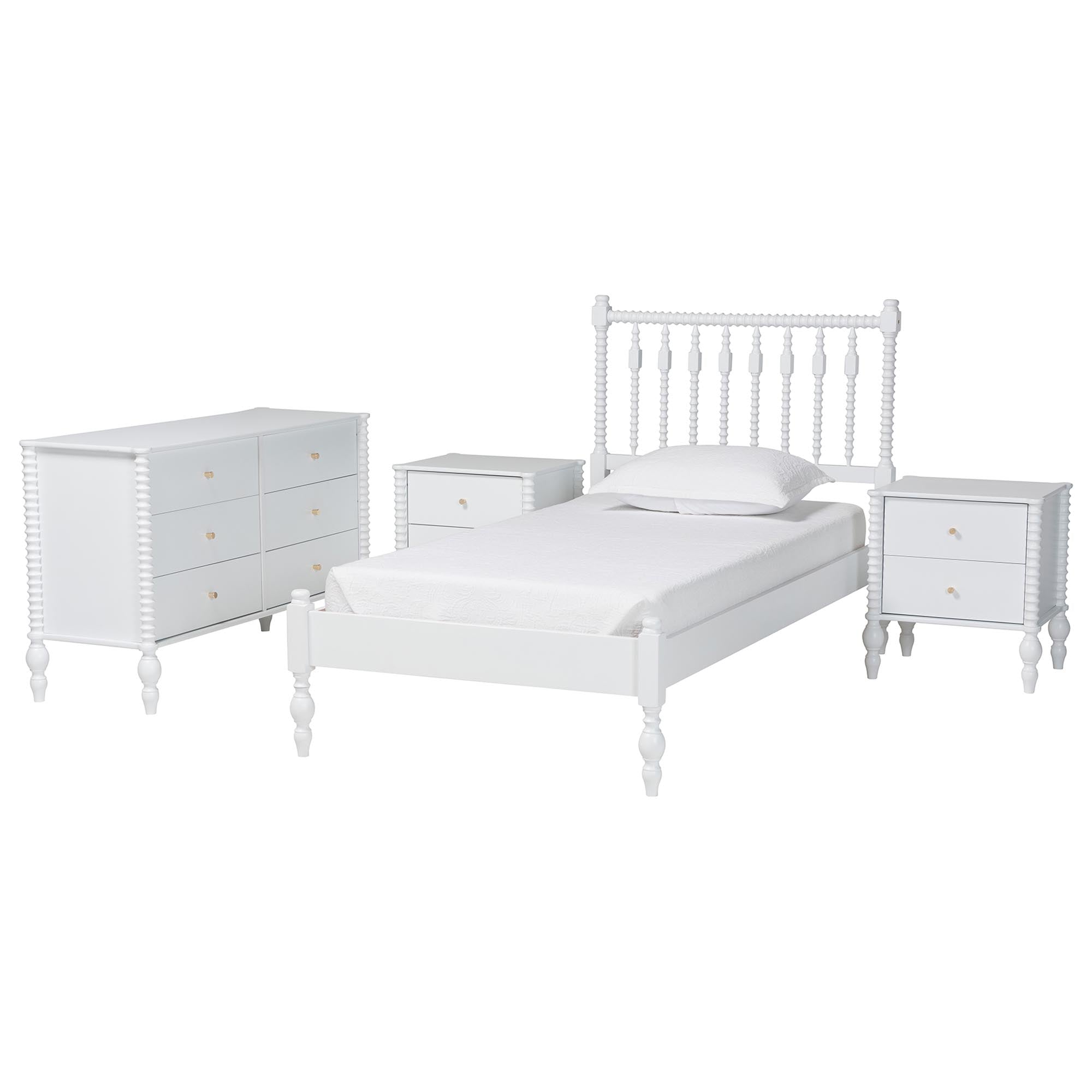 Callison Spindle 4-Piece Bedroom Set