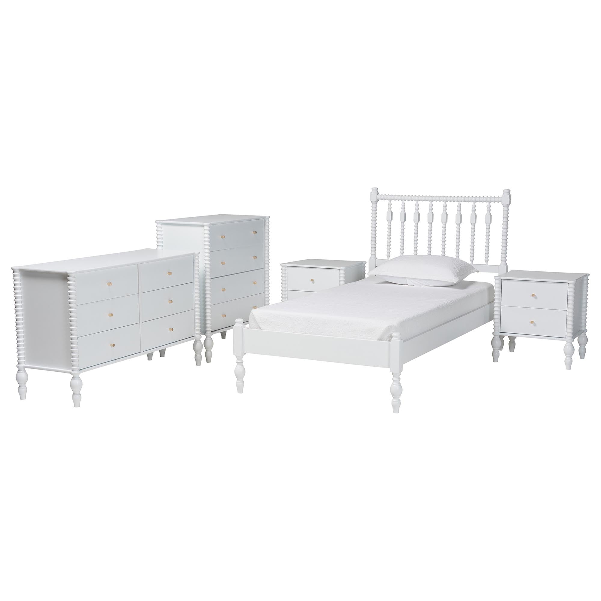 Callison Spindle 5-Piece Bedroom Set