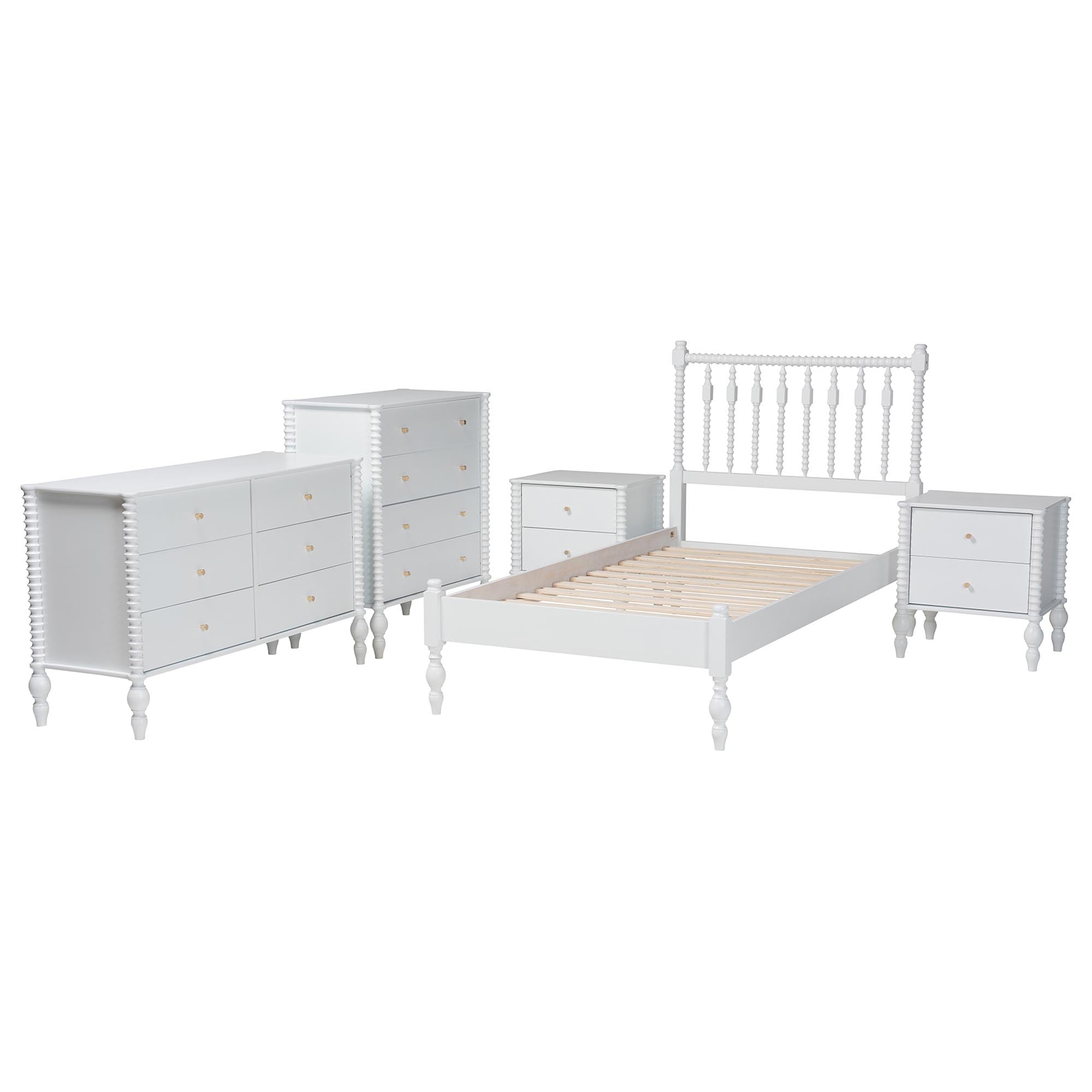 Callison Spindle 5-Piece Bedroom Set