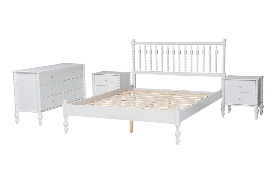 Callison Spindle 4-Piece Bedroom Set