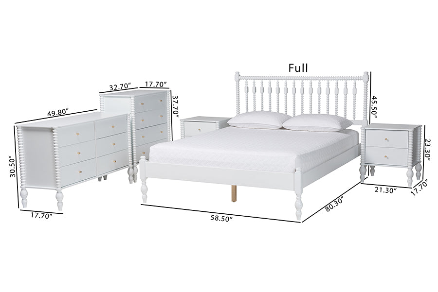 Callison Spindle 5-Piece Bedroom Set