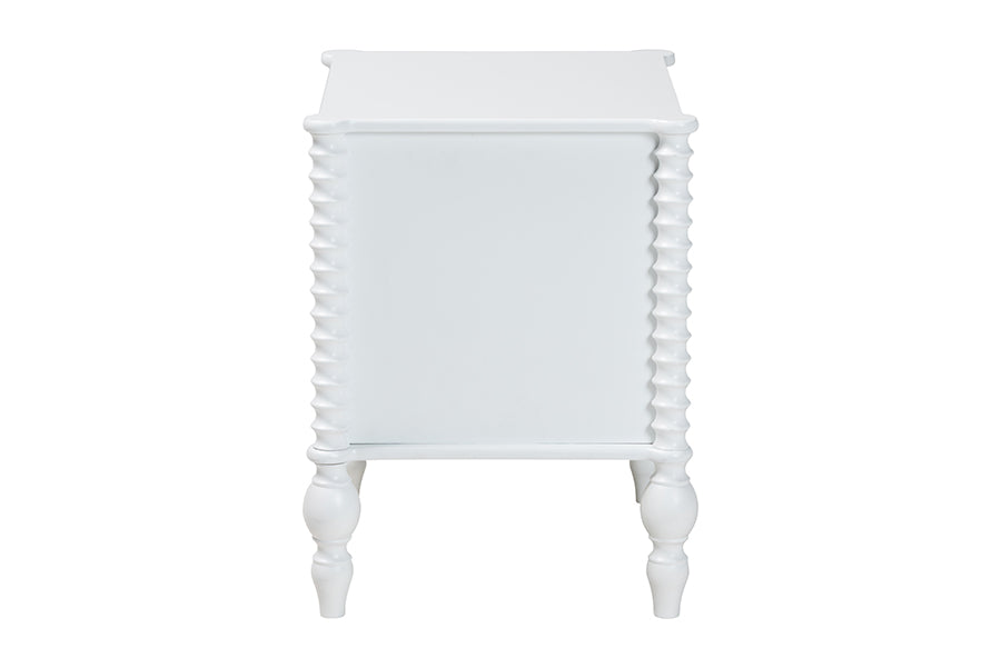Callison Spindle 2-Drawer Nightstand