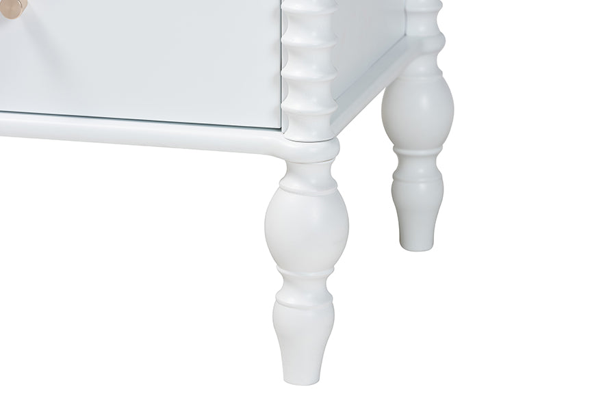 Callison Spindle 2-Drawer Nightstand