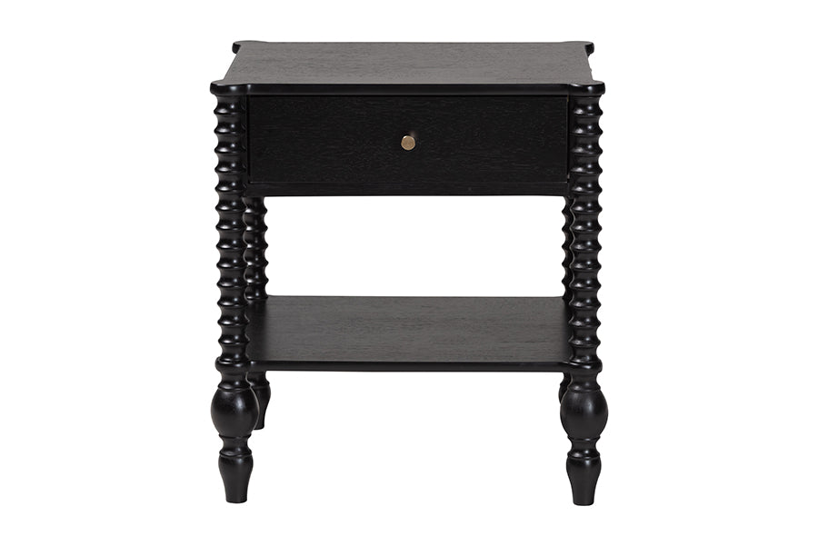 Callison Spindle 1-Drawer Nightstand