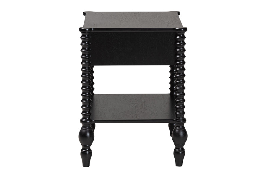 Callison Spindle 1-Drawer Nightstand