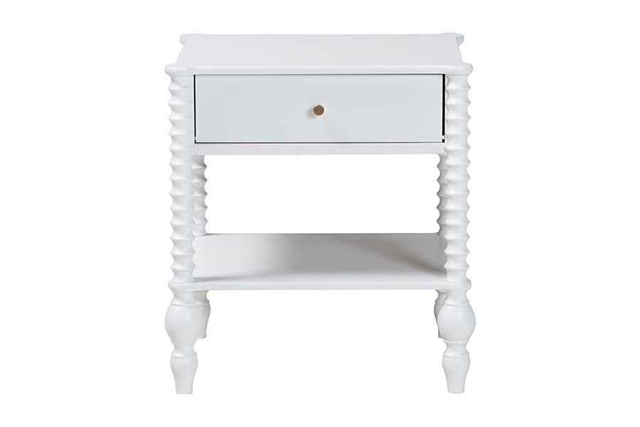 Callison Spindle 1-Drawer Nightstand