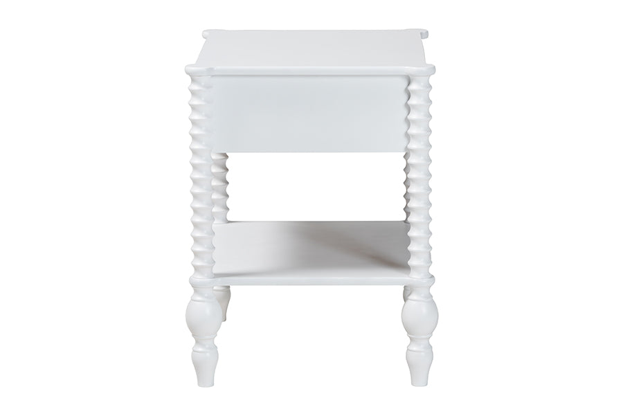 Callison Spindle 1-Drawer Nightstand