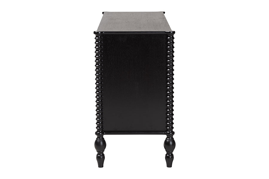 Callison Spindle Dresser 6-Drawer Farmhouse Horizontal Cabinet