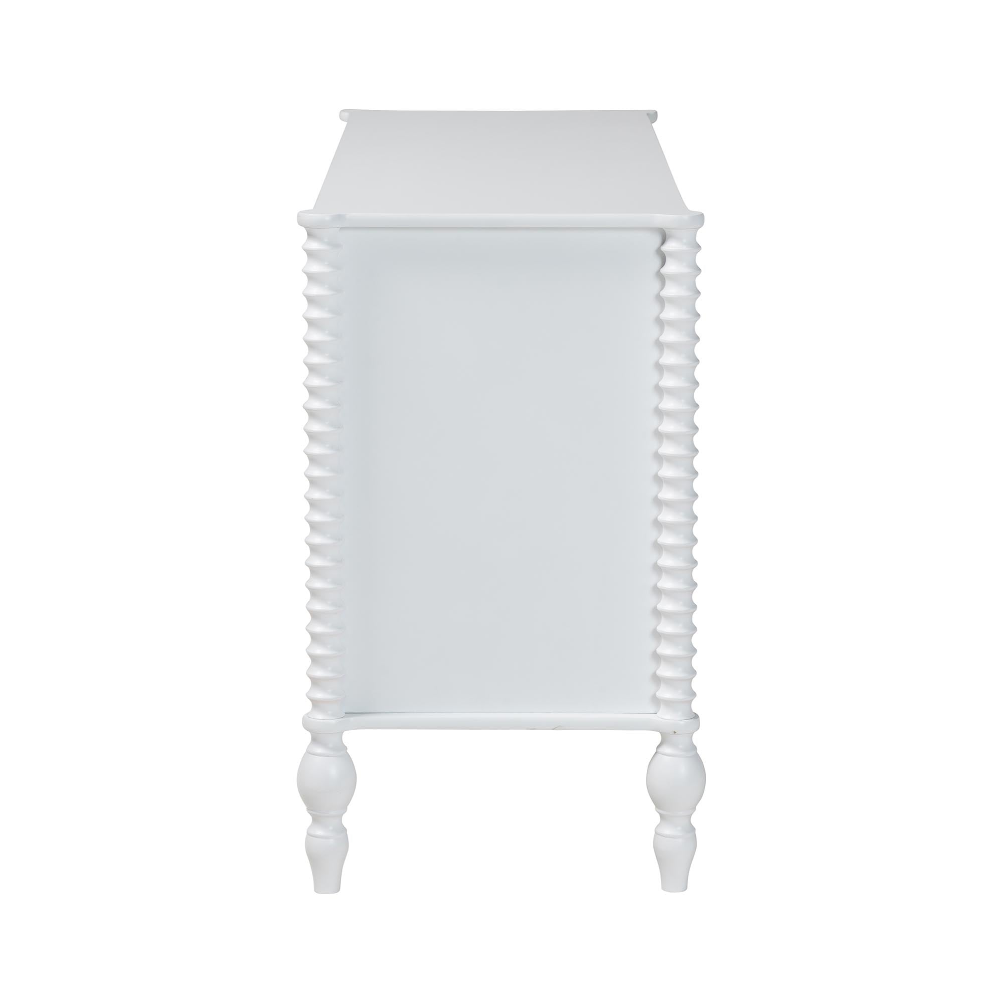 Callison Spindle Dresser 6-Drawer Farmhouse Horizontal Cabinet