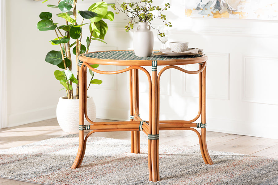 Bali & Pari Mattie Rattan Round Bistro Dining Table