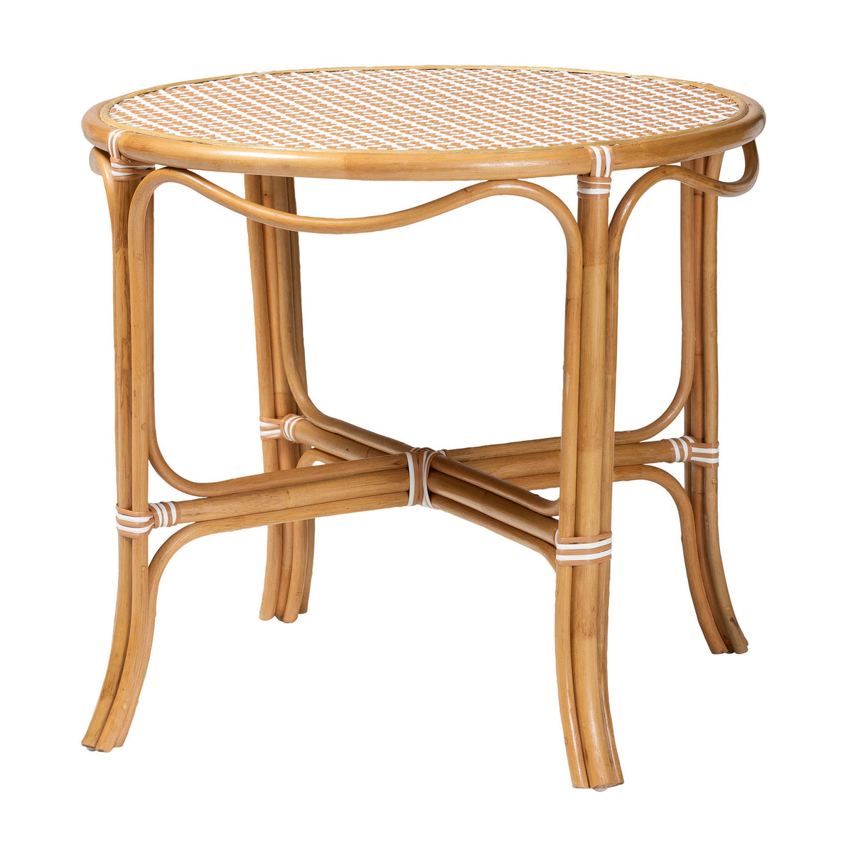 Bali & Pari Mattie Rattan Round Bistro Dining Table