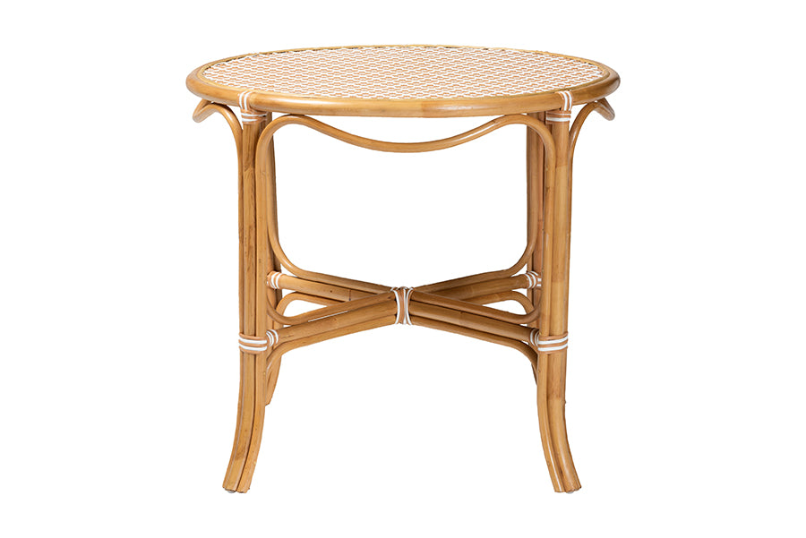 Bali & Pari Mattie Rattan Round Bistro Dining Table