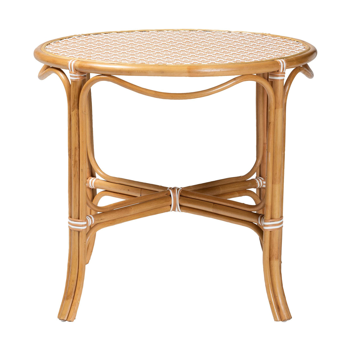 Bali & Pari Mattie Rattan Round Bistro Dining Table