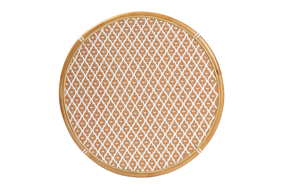 Bali & Pari Mattie Rattan Round Bistro Dining Table