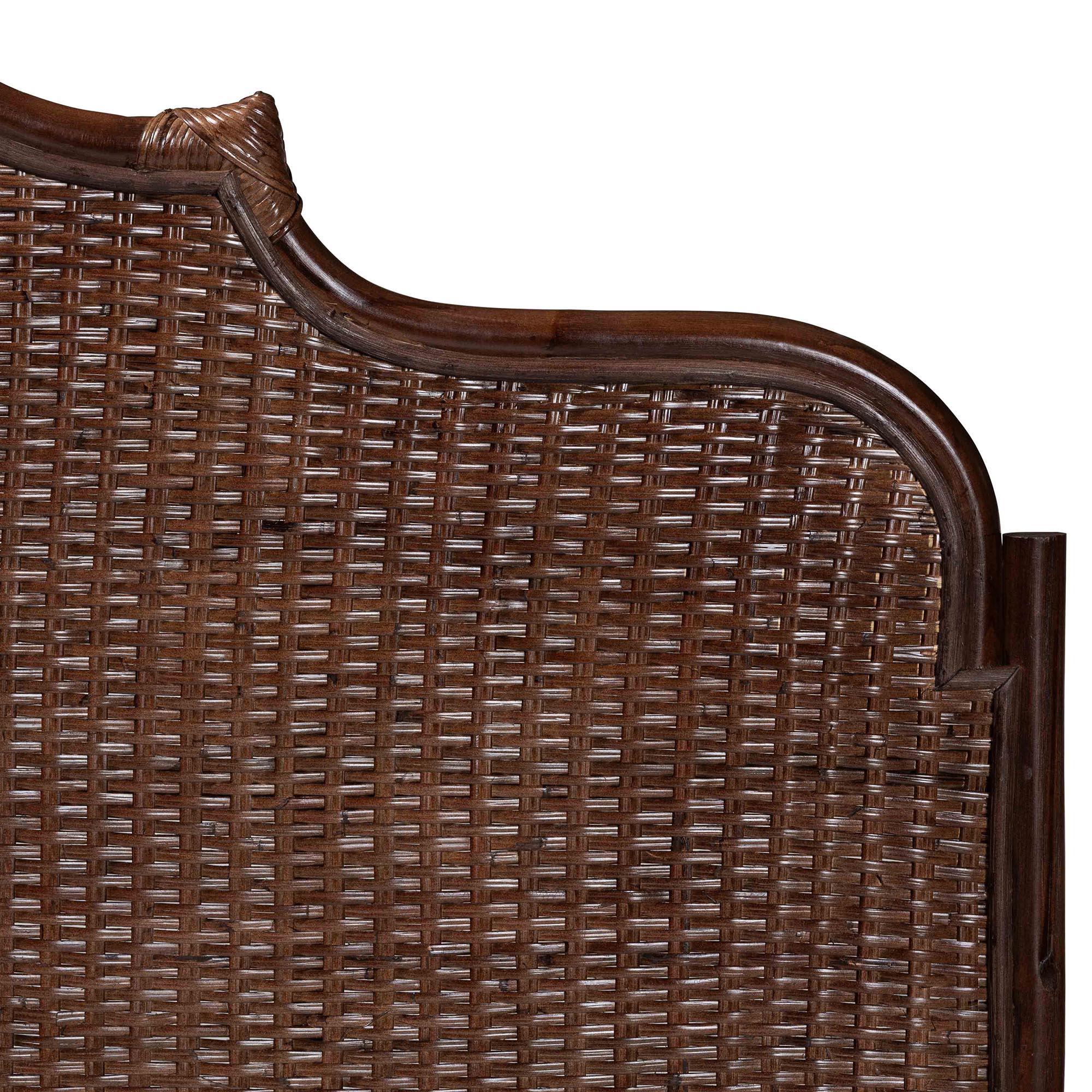 Bali & Pari Jaelle Rattan Standalone Headboard