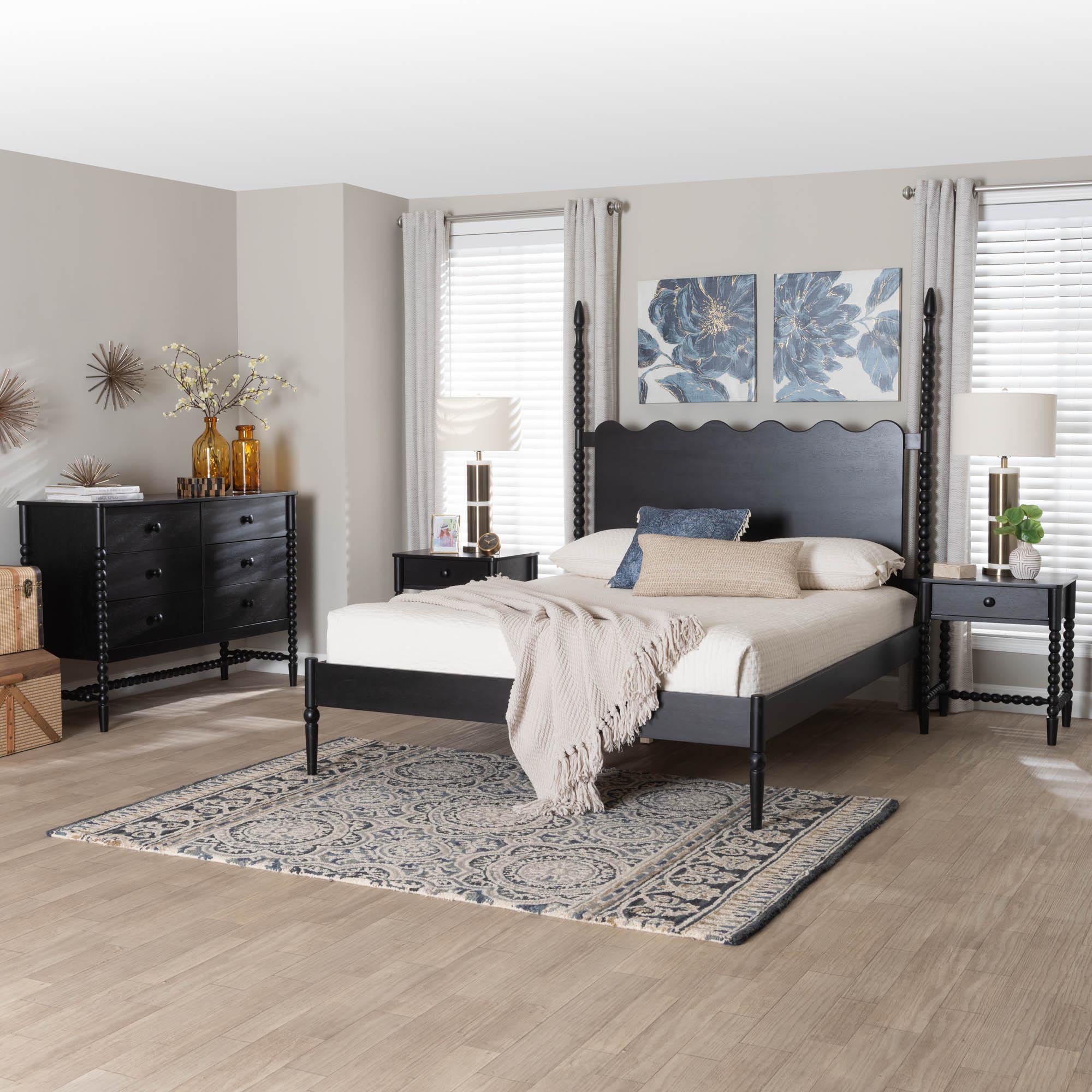 Brantley Spindle 4-Piece Bedroom Set