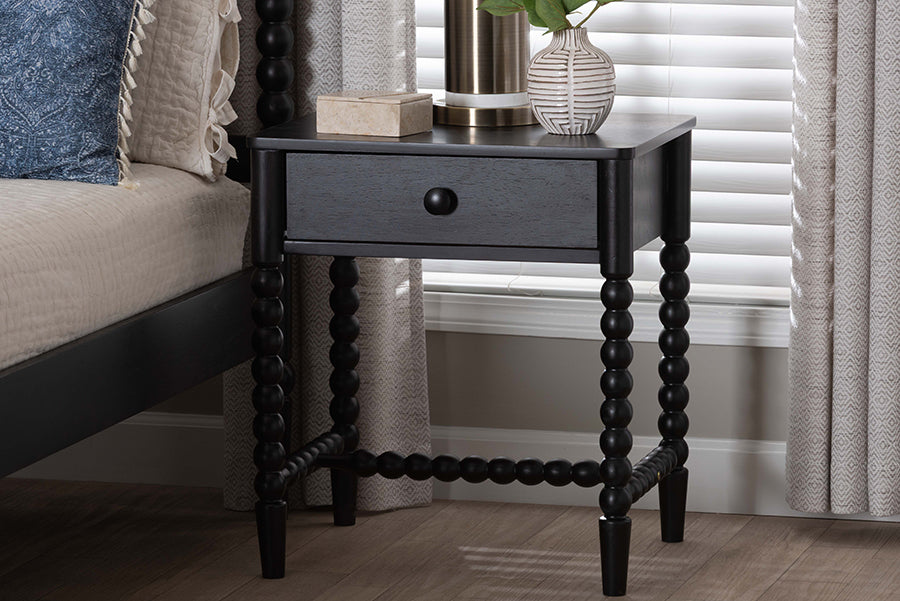 Brantley Spindle 1-Drawer Nightstand