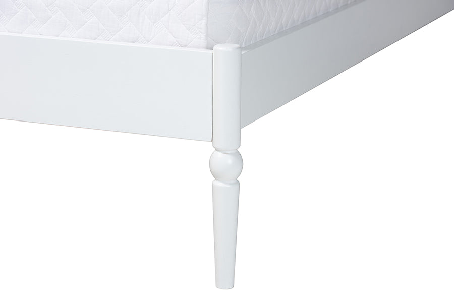 Brantley Spindle 4-Piece Bedroom Set 1-Drawer Nightstand