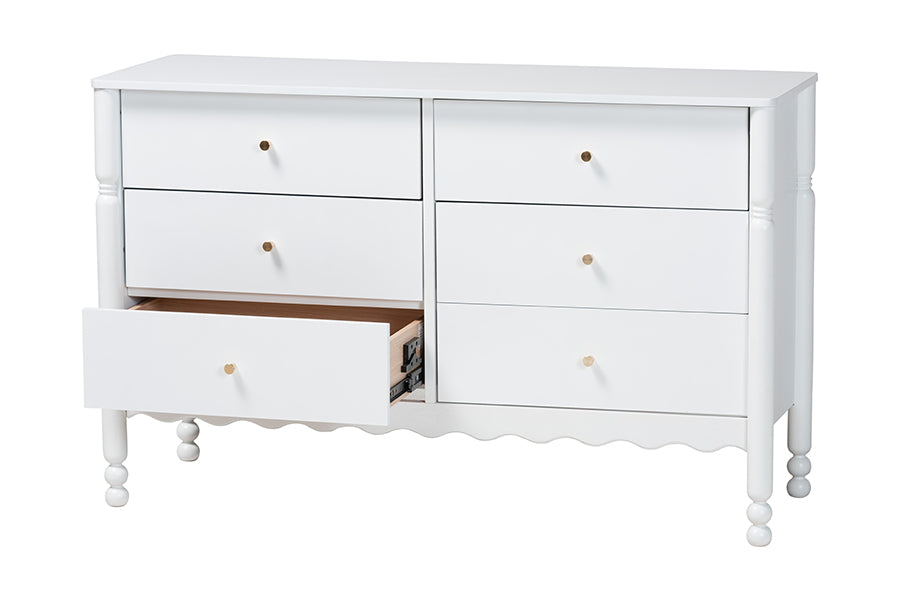Hoffman Dresser 6-Drawer Horizontal Storage Cabinet