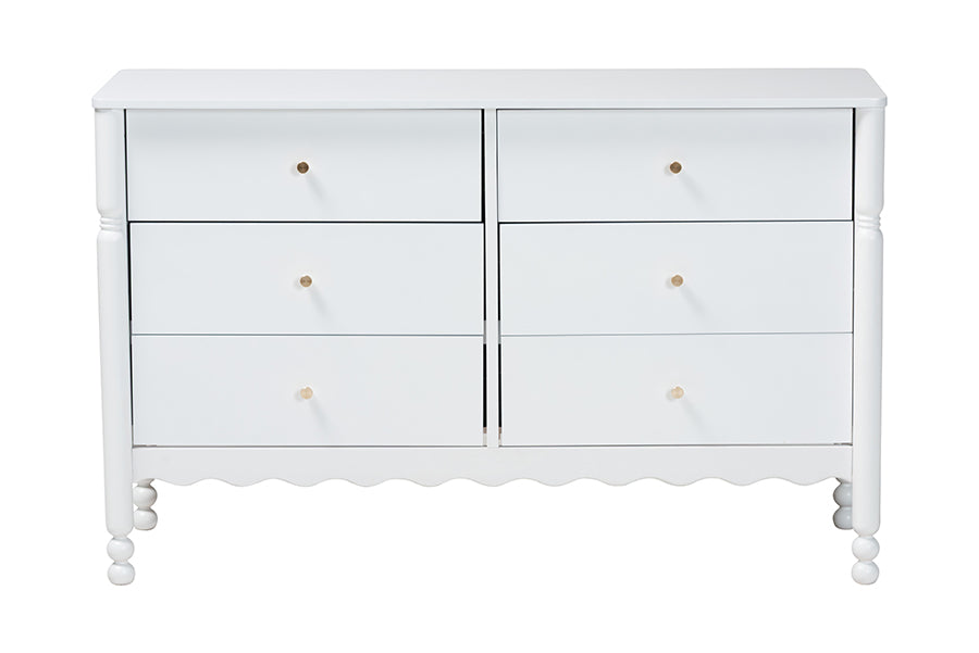 Hoffman Dresser 6-Drawer Horizontal Storage Cabinet