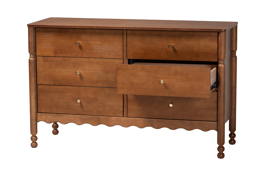 Hoffman Dresser 6-Drawer Horizontal Storage Cabinet