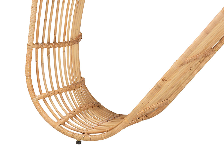 Bali & Pari Araceli Rattan S-Curve Console Table