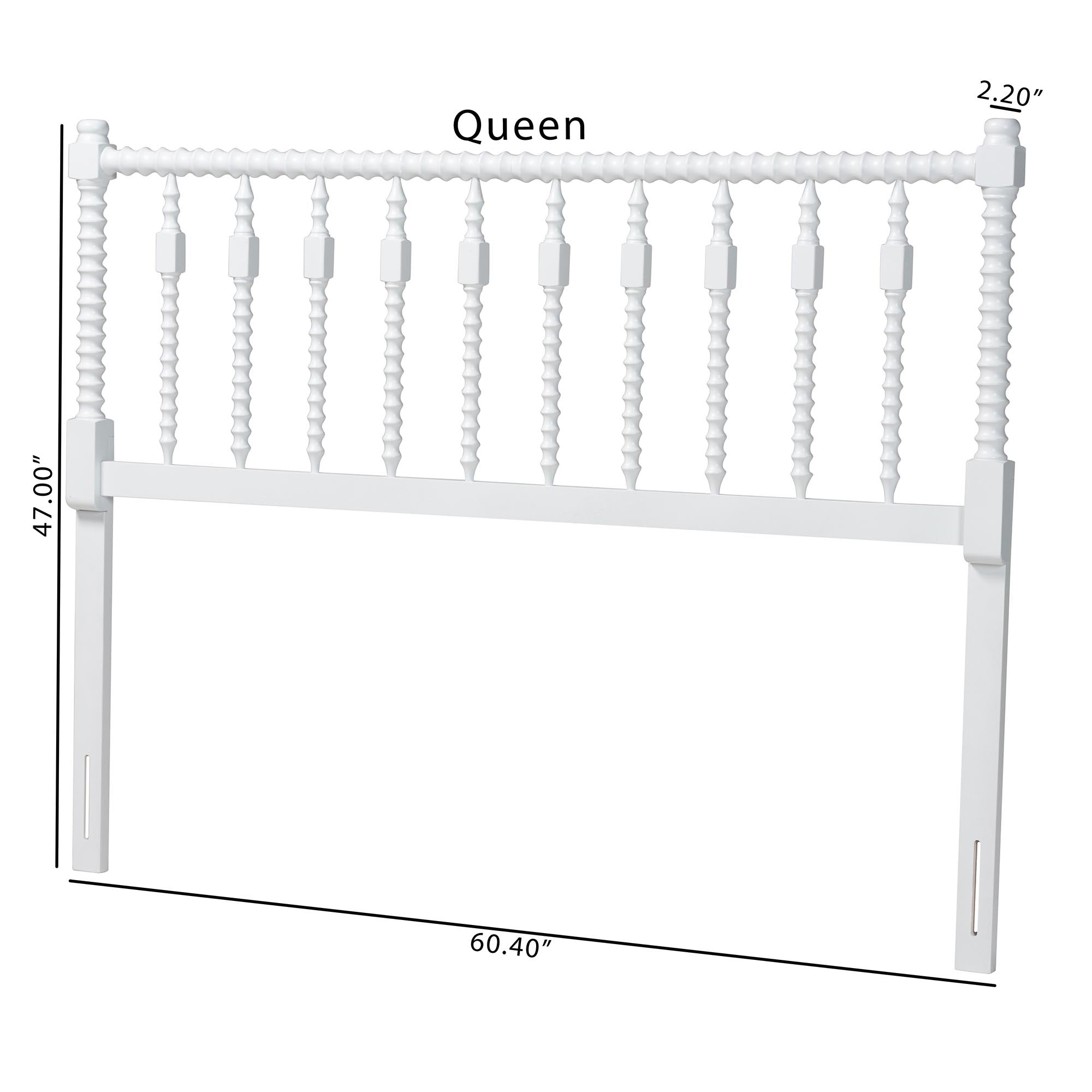 Juliette Turned Spindle Headboard