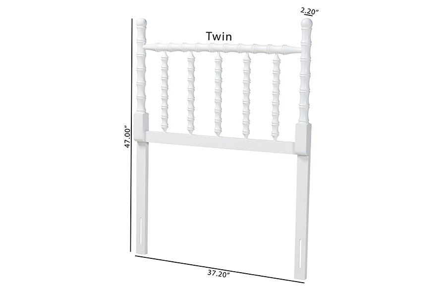 Edaline Bamboo Motif Headboard
