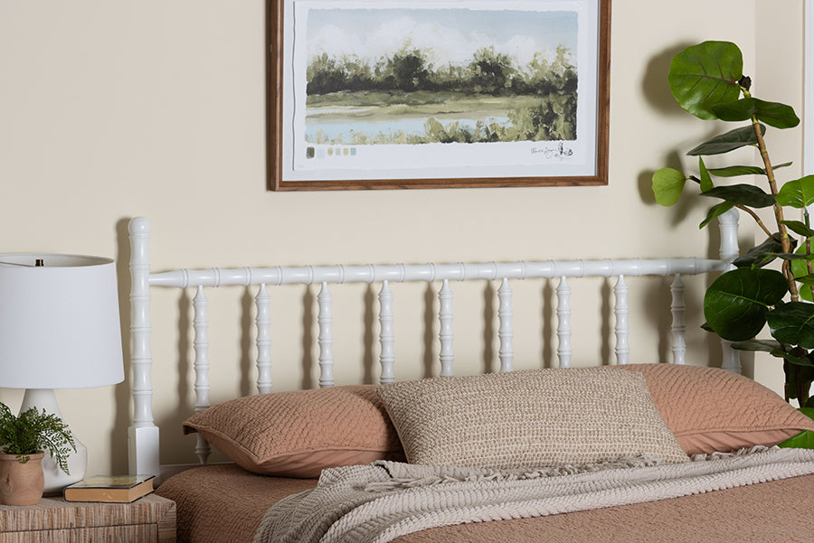 Edaline Bamboo Motif Headboard
