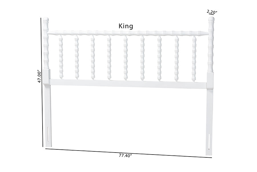 Edaline Bamboo Motif Headboard