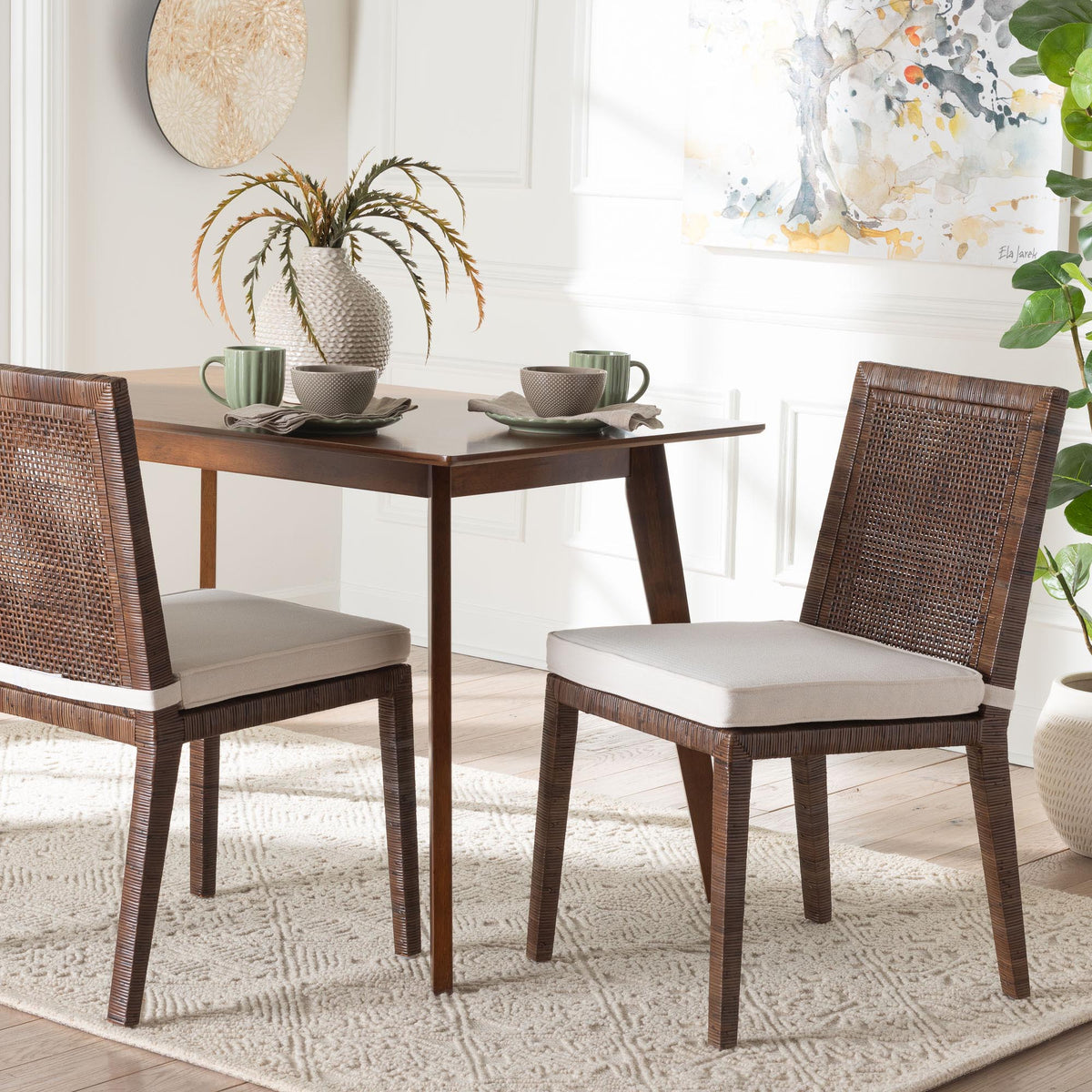 Bali & Pari Sofia Rattan Dining Chair