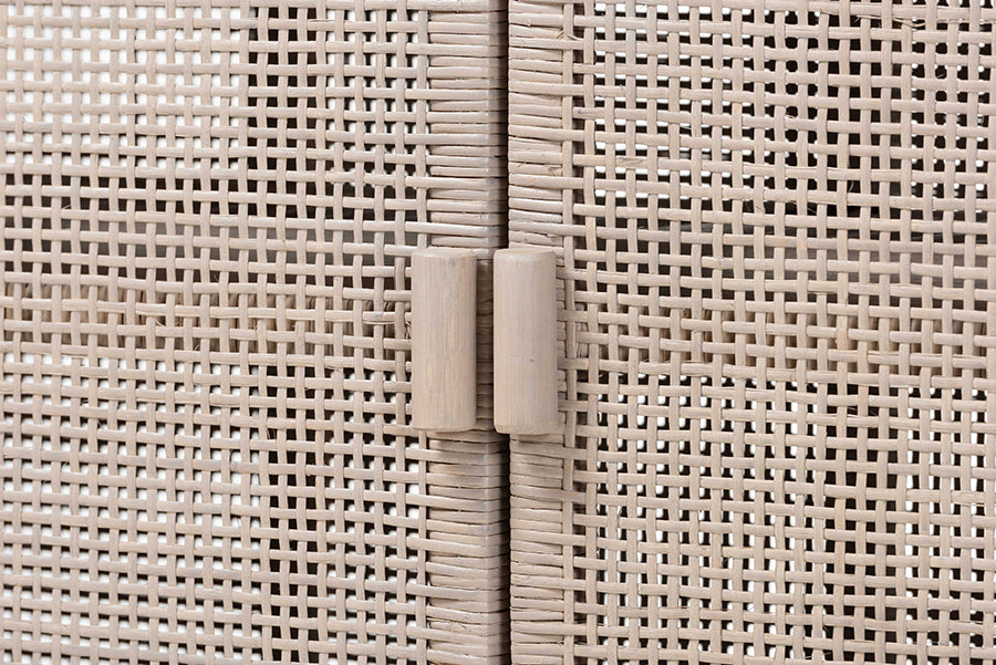 Bali & Pari Vivan Rattan Storage Cabinet