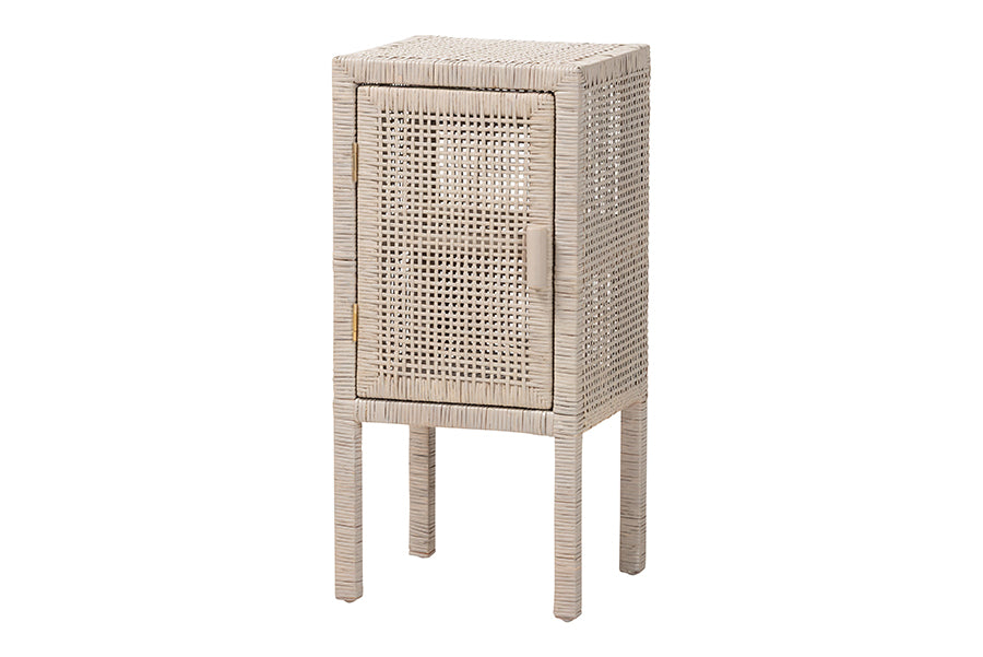Bali & Pari Vivan Rattan Nightstand