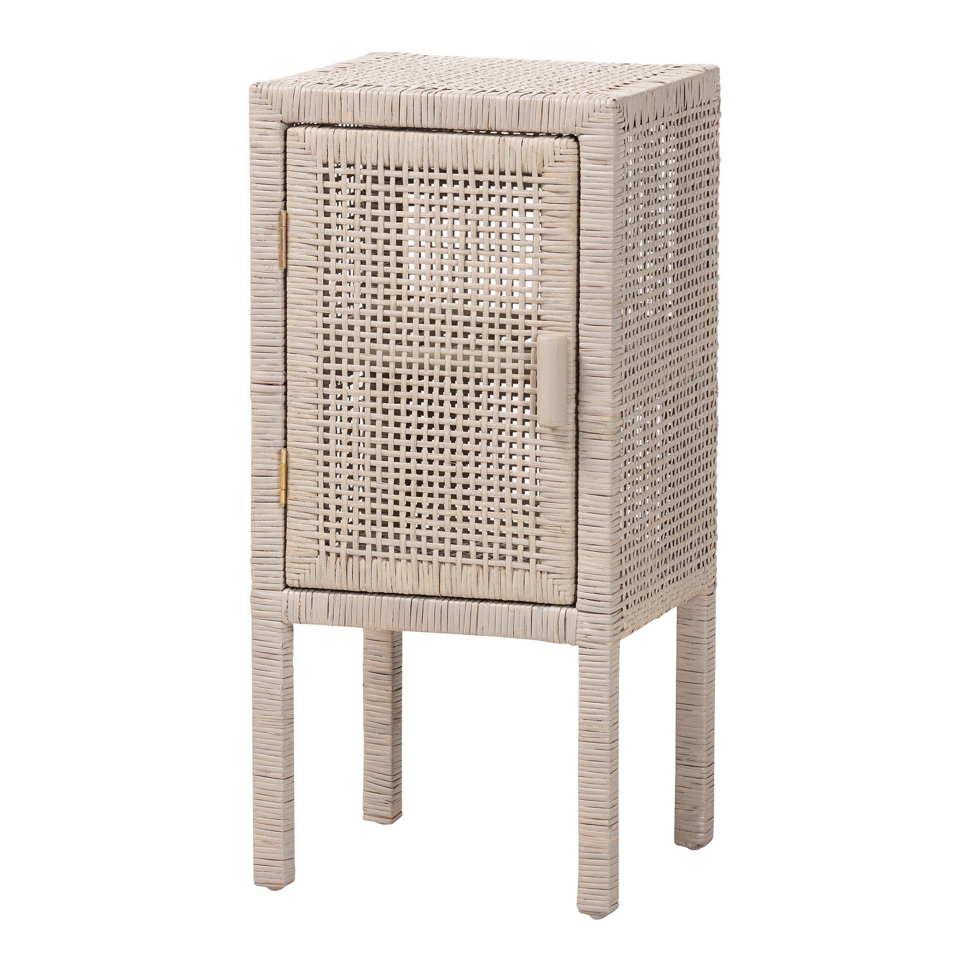 Bali & Pari Vivan Rattan Nightstand