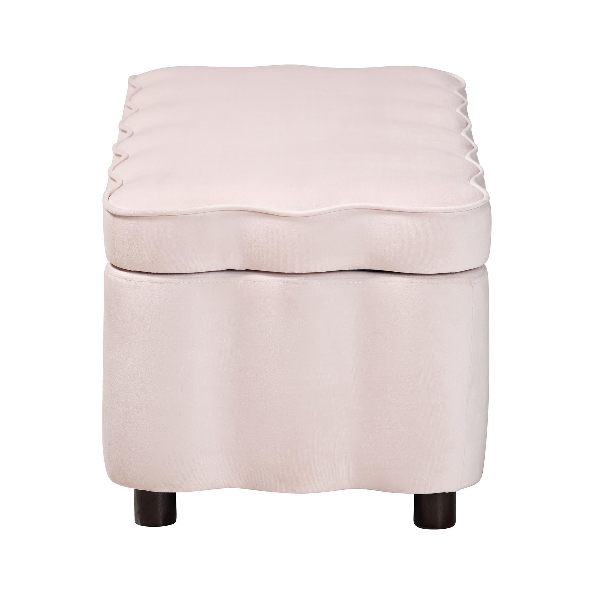 Paulina Velvet Storage Bench
