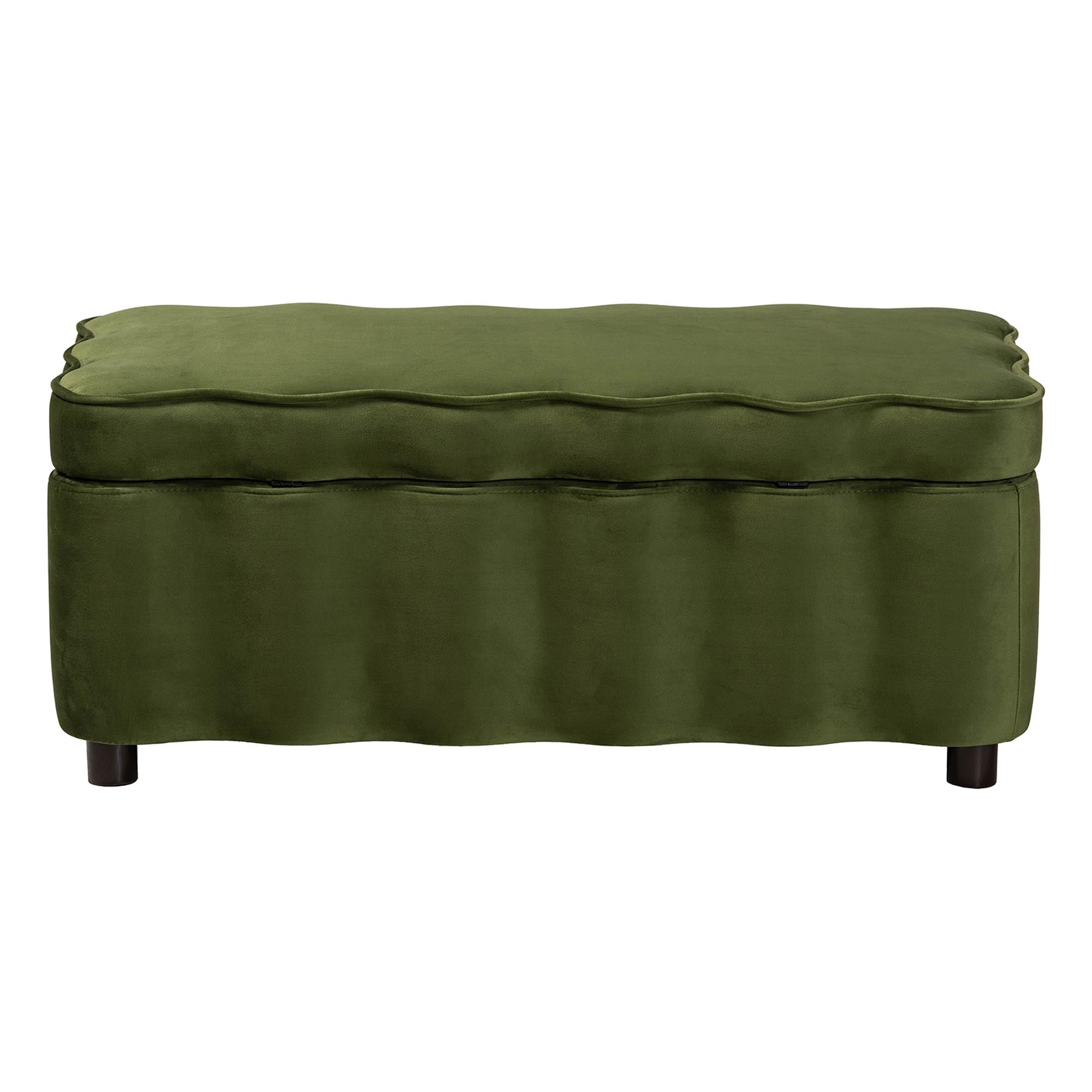 Paulina Velvet Storage Bench