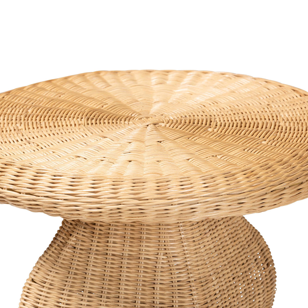 Bali & Pari Hideo Rattan End Table