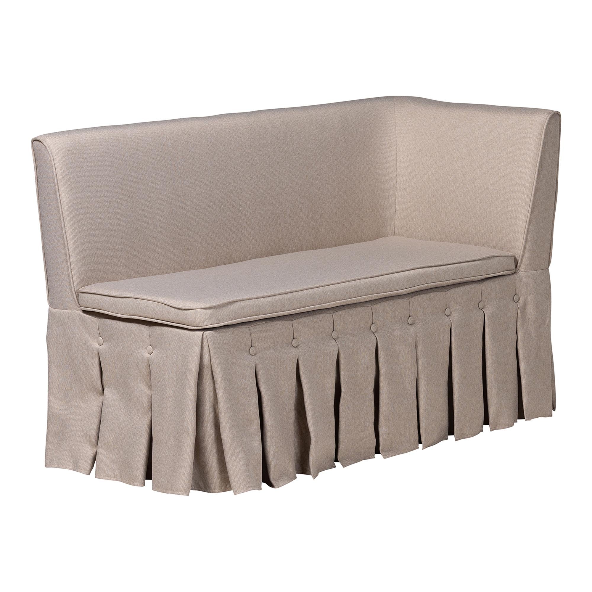 Reuben 3-Piece Fabric Upholstered Dining Nook Set
