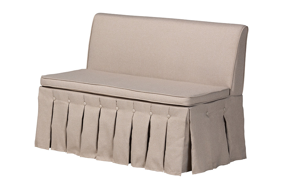 Reuben 3-Piece Fabric Upholstered Dining Nook Set
