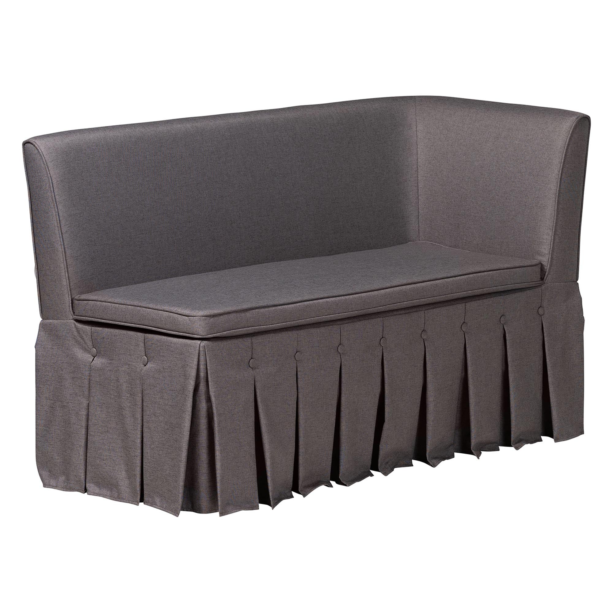 Reginald 3-Piece Fabric Upholstered Dining Nook Set