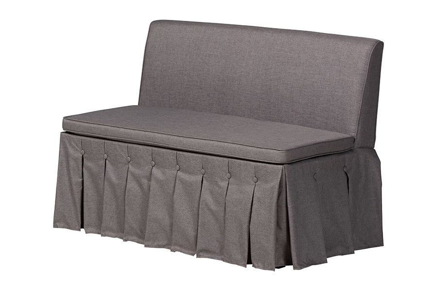 Reginald 3-Piece Fabric Upholstered Dining Nook Set