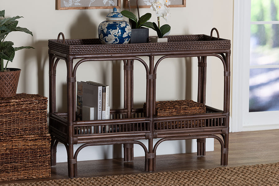 Bali & Pari Lombok Rattan Console Table
