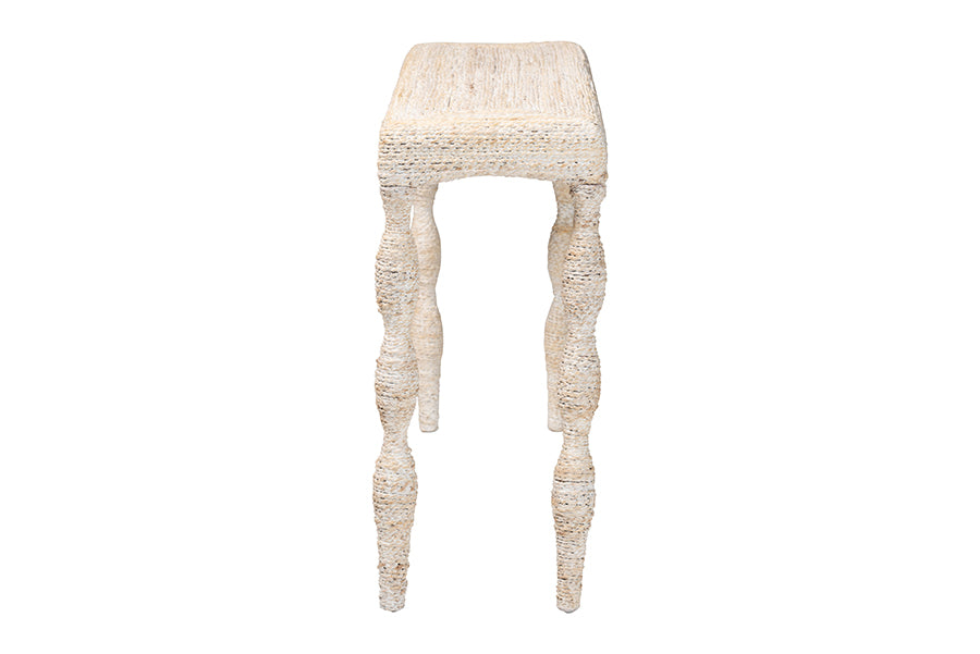 Bali & Pari Lejane Woven Seagrass Console Table