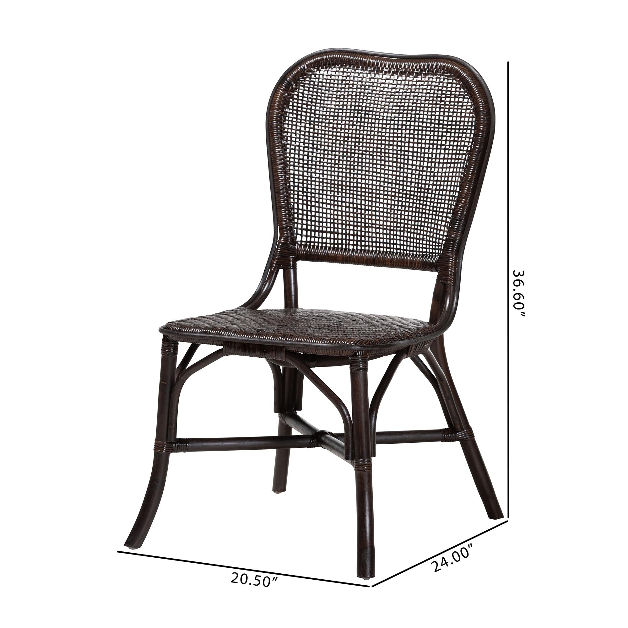Bali & Pari Irene Rattan Dining Chair